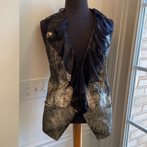 Royal Underground Jackets & Blazers - Royal Underground Leather Vest